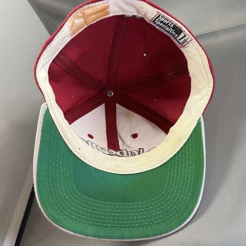Vintage Alabama Crimson Tide Hat Sports Specialties USA‎ Made Fitted 7 1/8